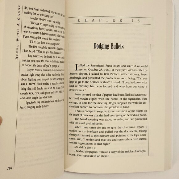 Rebel With A Cause: Finally Comfortable Being Graham by Franklin Graham - Picture 7 of 9